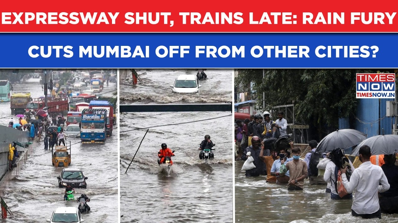 Mumbai Rain Fury: Monsoon Cuts Off Financial Capital From Maharashtra Cities? IMD's Alert Signals...