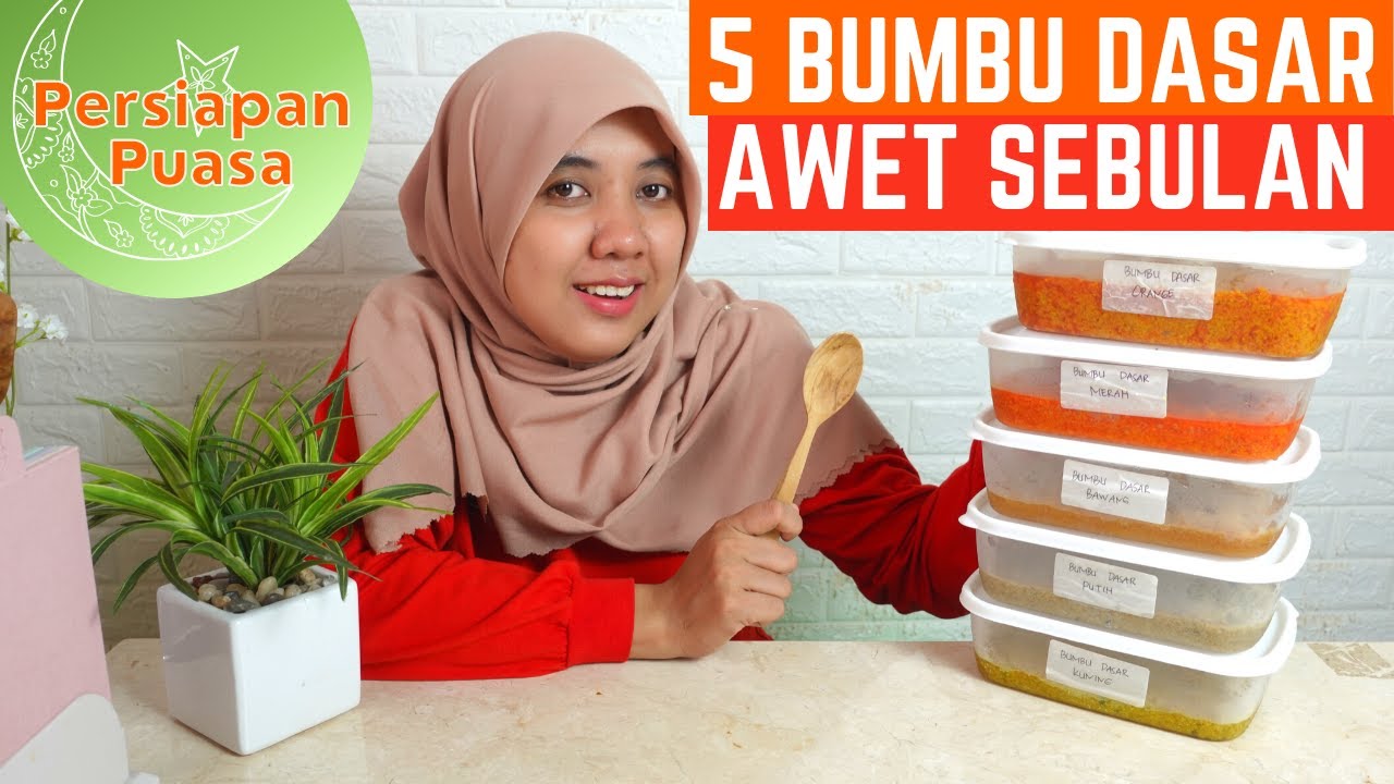 BULAN PUASA SEGERA TIBA ❗SIAPKAN 5 BUMBU DASAR PRAKTIS INI , MASAK LEBIH CEPAT
