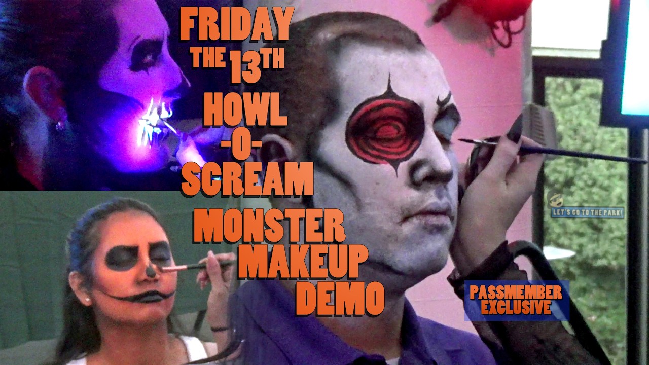 0095 - Friday The 13th Howl-O-Scream Monster Makeup Demo (Passmember Exclusive)