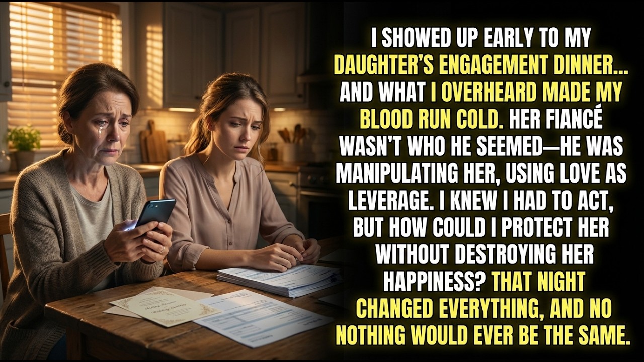 I Arrived Early To My Daughter’s Engagement Dinner And Heard A Conversation That Changed Everything