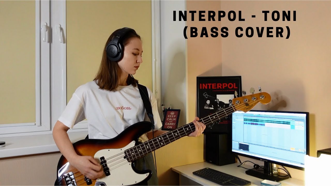 Interpol - Toni (bass cover)