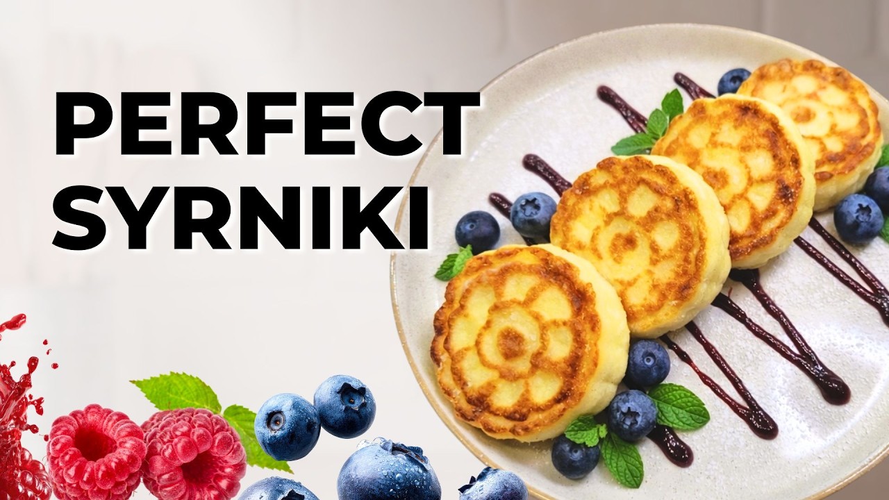 Fluffy Cottage Cheese Pancakes (Syrniki) – Easy 10-Minute Recipe
