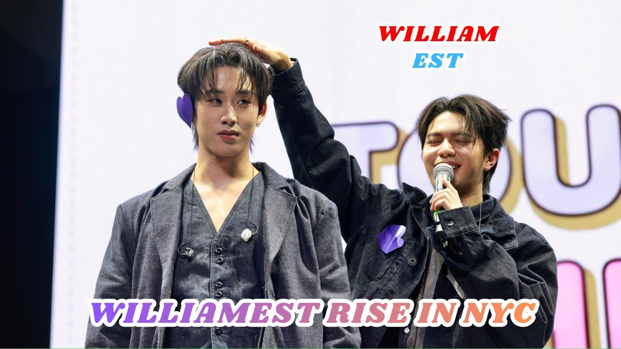 УИЛЬЯМЕСТ Улыбается в Нью-Йорке 🎸🦈 #williamest #est_rvp #williamjkp #gmmtv #ppwexny