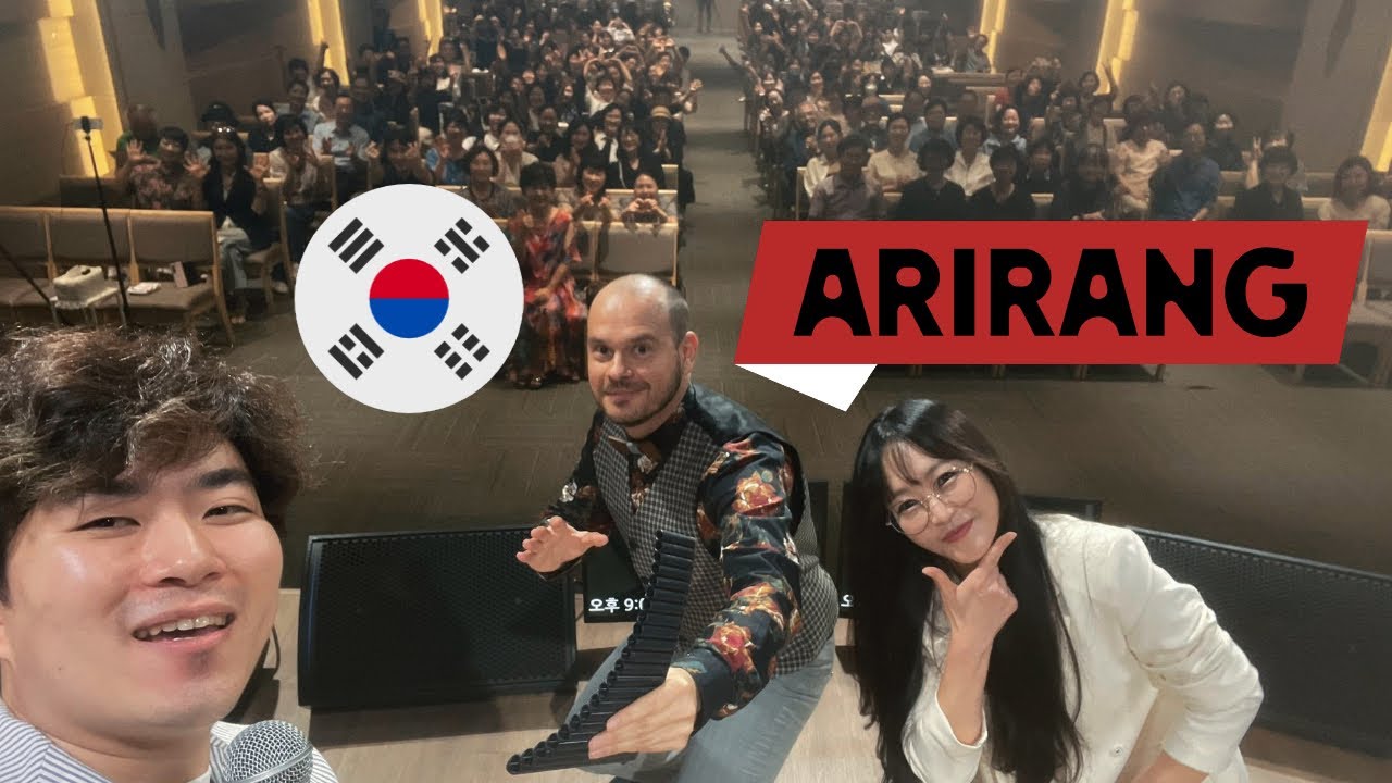 🎶 ARIRANG 🇰🇷 My Beloved One 🎶 South Korean Folk Song 🇰🇷 with 2 Pan flutes and Piano 🎶