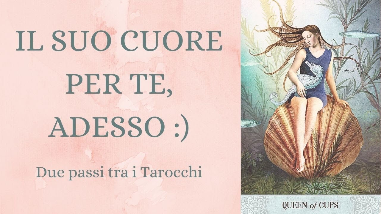 Il suo CUORE per te, ADESSO 💜 Interattivo #Amore con #Tarocchi e Oracoli