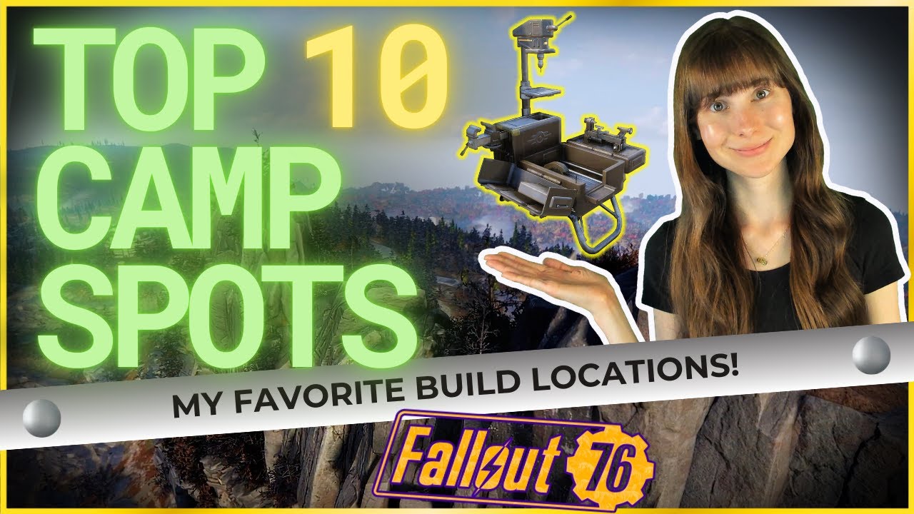 10 невероятных мест для строительства уникальных лагерей в Fallout 76 | Мои любимые места для стр...
