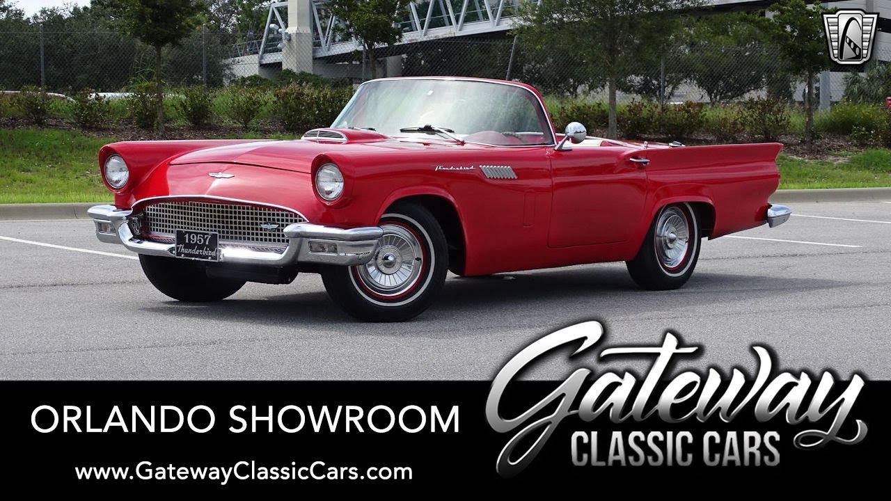 1957 Ford Thunderbird Replica For Sale Gateway Classic Cars Orlando #1729