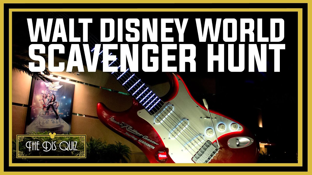 Walt Disney World Scavenger Hunt - The Dis Quiz Season 3 Episode 7