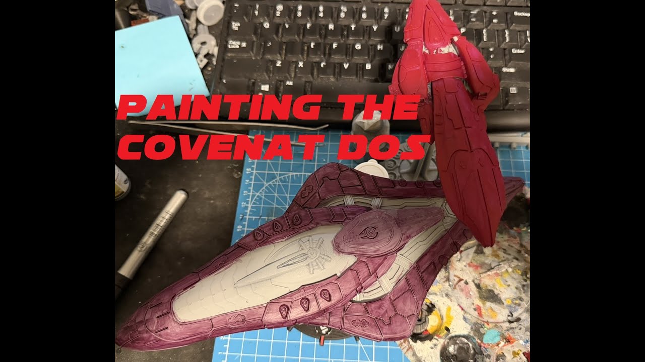 Painting the Covenant DOS Supercruiser