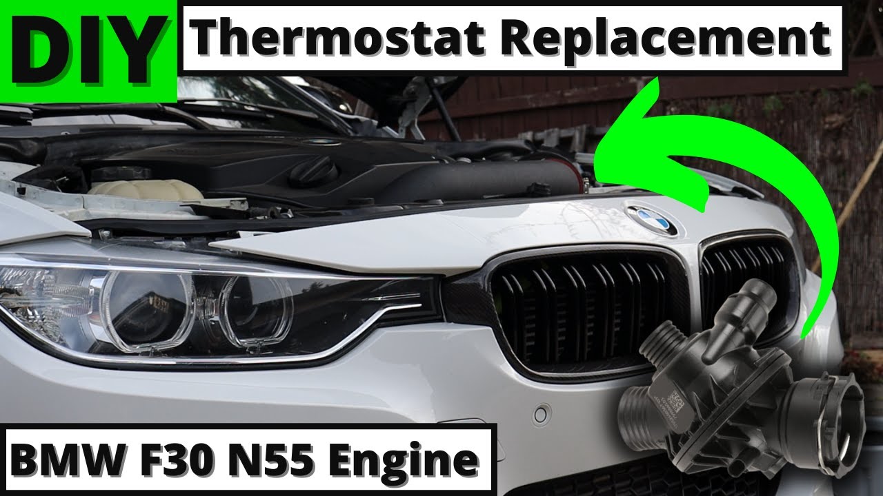 DIY How To Replace the Thermostat On a BMW F30 335i N55!