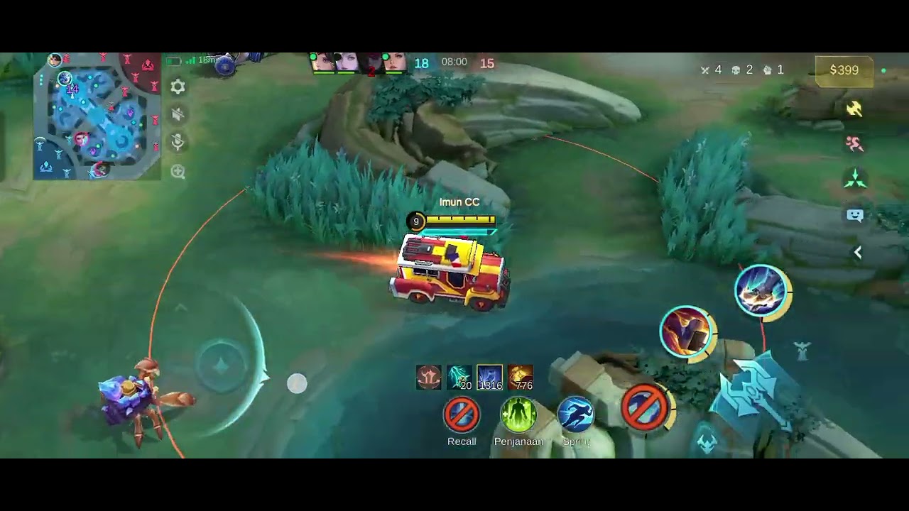 Pakai tank dapat 22 asist❎                                      Pakai tank dapat 22 kill✅