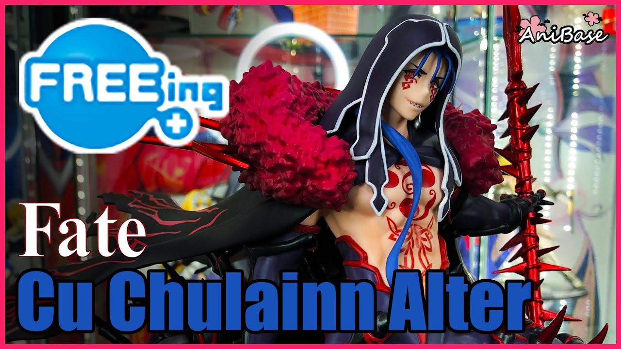 Intense Noble Phantasm [Anime Figure Unbox and Review] Cu Chulainn Alter FREEing Fate Grand Order