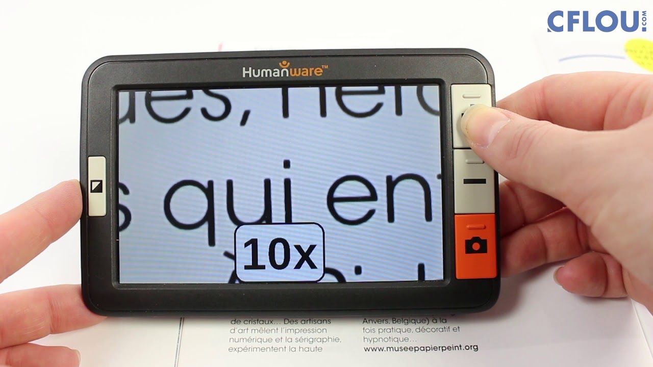 Loupe électronique Exploré 5 - Présentation