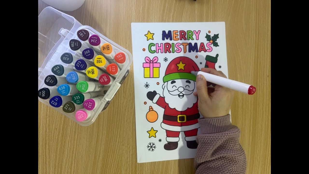 Christmas coloring | Relax and enjoy 🎄