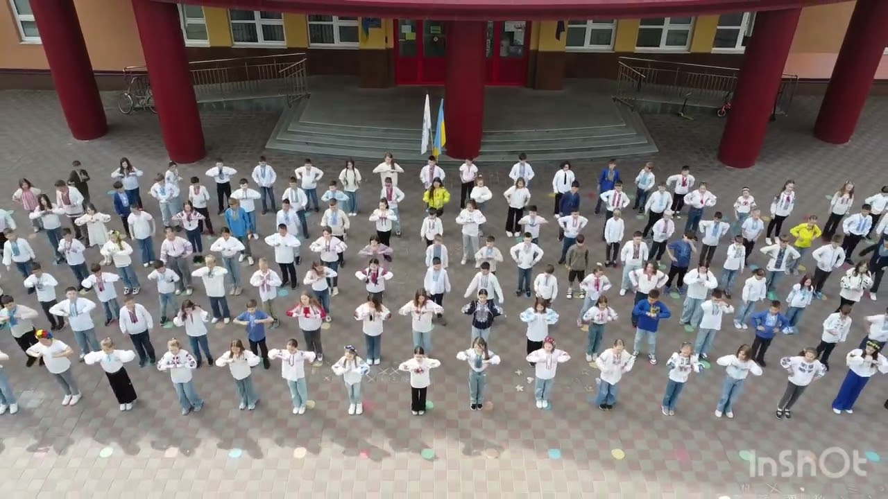 Національна руханка в вишиванках «Дякуємо ЗСУ». #ПШ_332