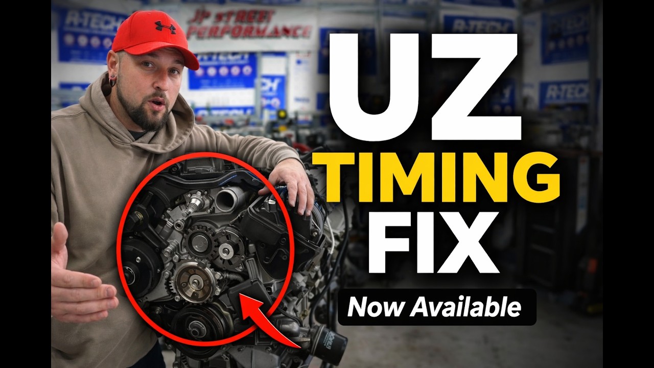 1UZ Timing Fix for 3UZ Oil Pump Swaps | Adapter Kit Released