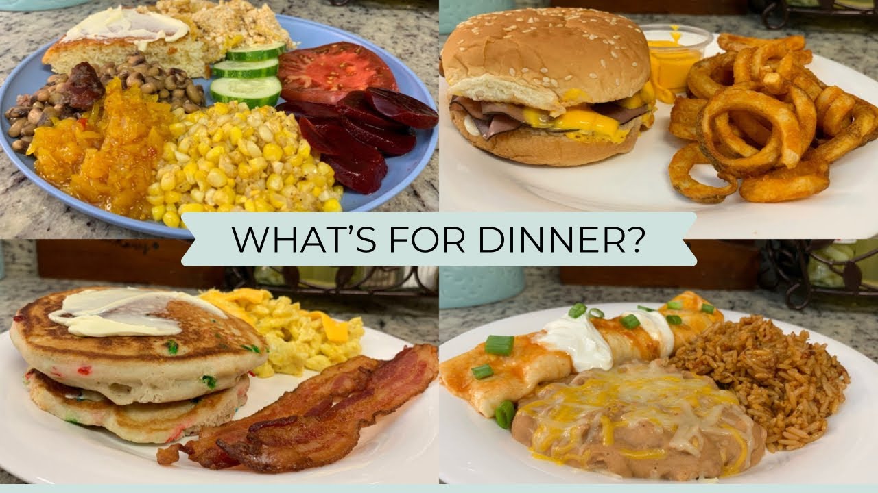 WHAT’S FOR DINNER? | EASY BUDGET FRIENDLY WEEKNIGHT MEALS | DINNER INSPIRATION | NO CHURN ICE CREAM