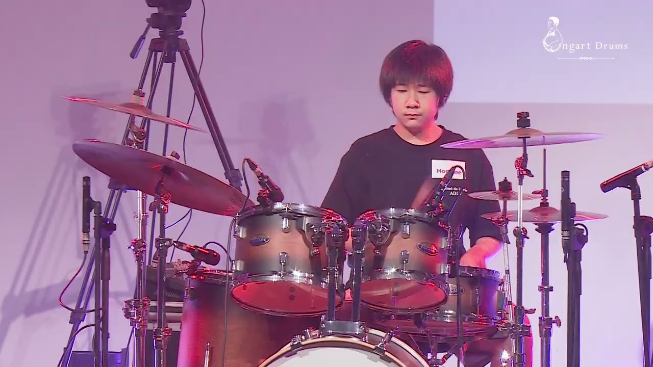 ออม ตีกลองเพลง อย่างน้อย งาน Drums Party 2025 โรงเรียนสอนกลอง Ongartdrums