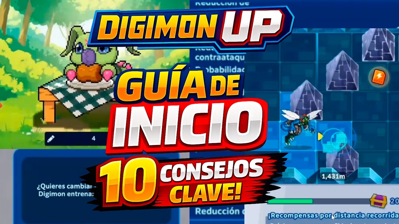 Digimon UP: 10 Consejos que todo jugador debe saber no cometas estos Errores GUIA