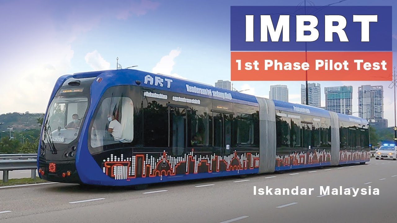 IMBRT First Pilot Test - Futuristic Transportation System in Johor Bahru