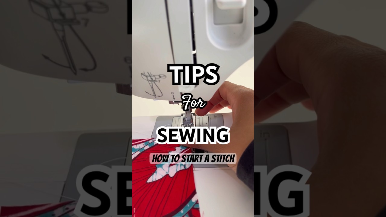 HOW TO START SEWING ON SEWING MACHINE | #sewing