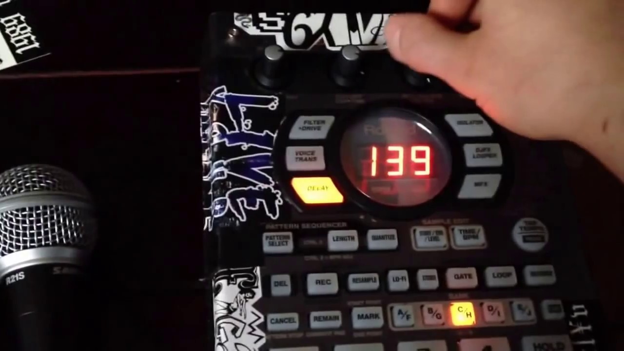 Dakim beat delay style/sp-404sx