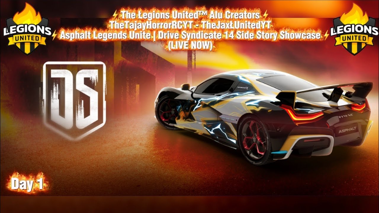 Asphalt Legends Unite | Drive Syndicate 14 Side Story Showcase | PS5 Silm Gameplay Stream🔥🏁
