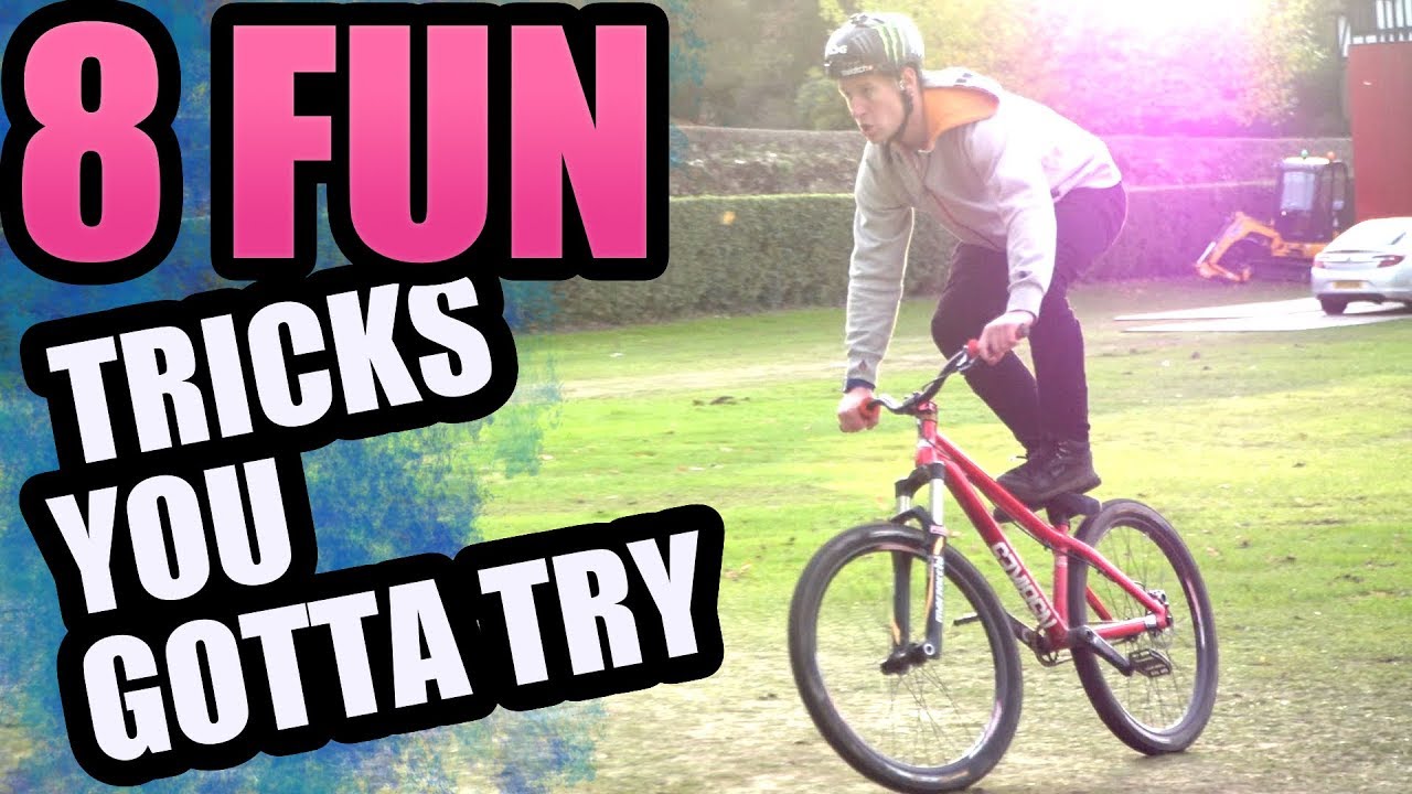 8 FUN MTB TRICKS YOU GOTTA LEARN!