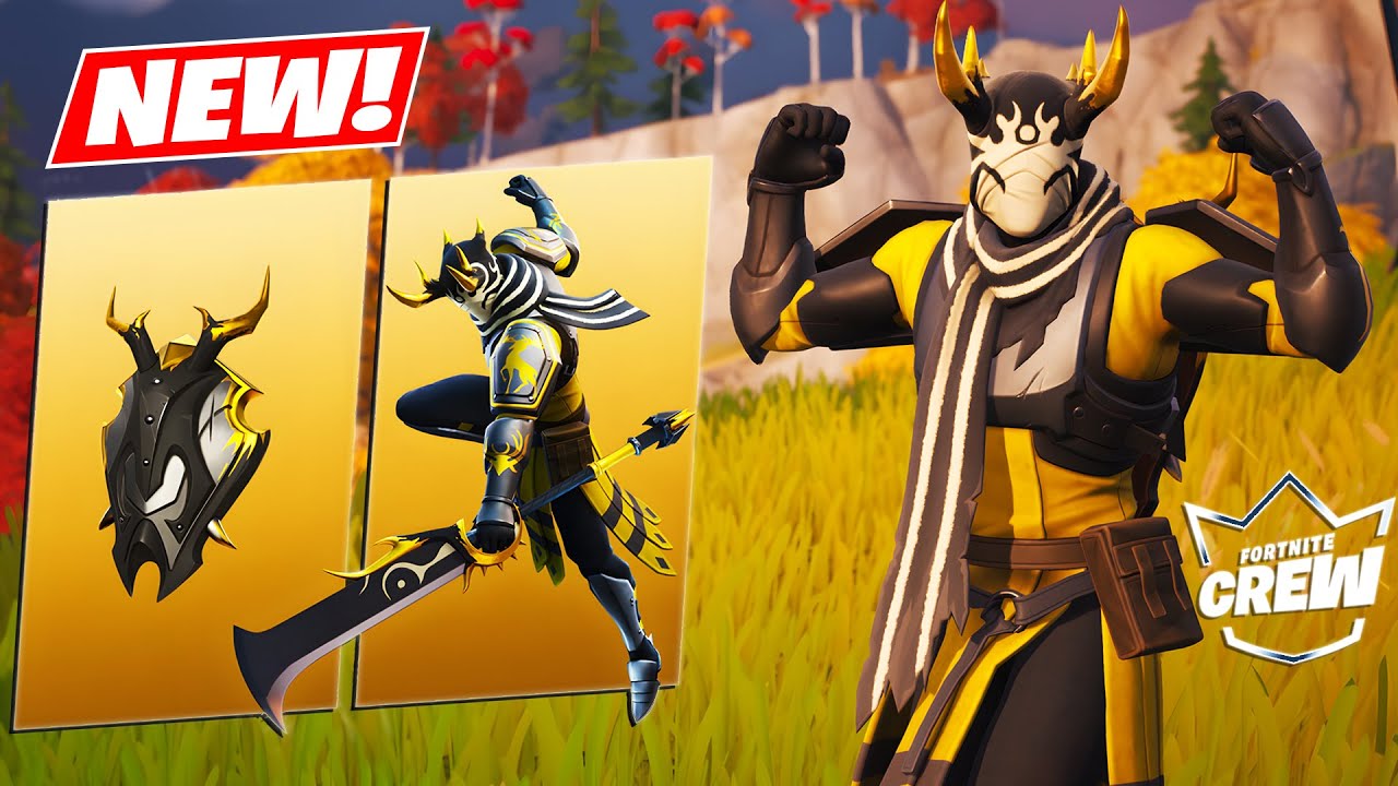 Gildhart Skin Gameplay(January 2023 Crew Pack) Fortnite