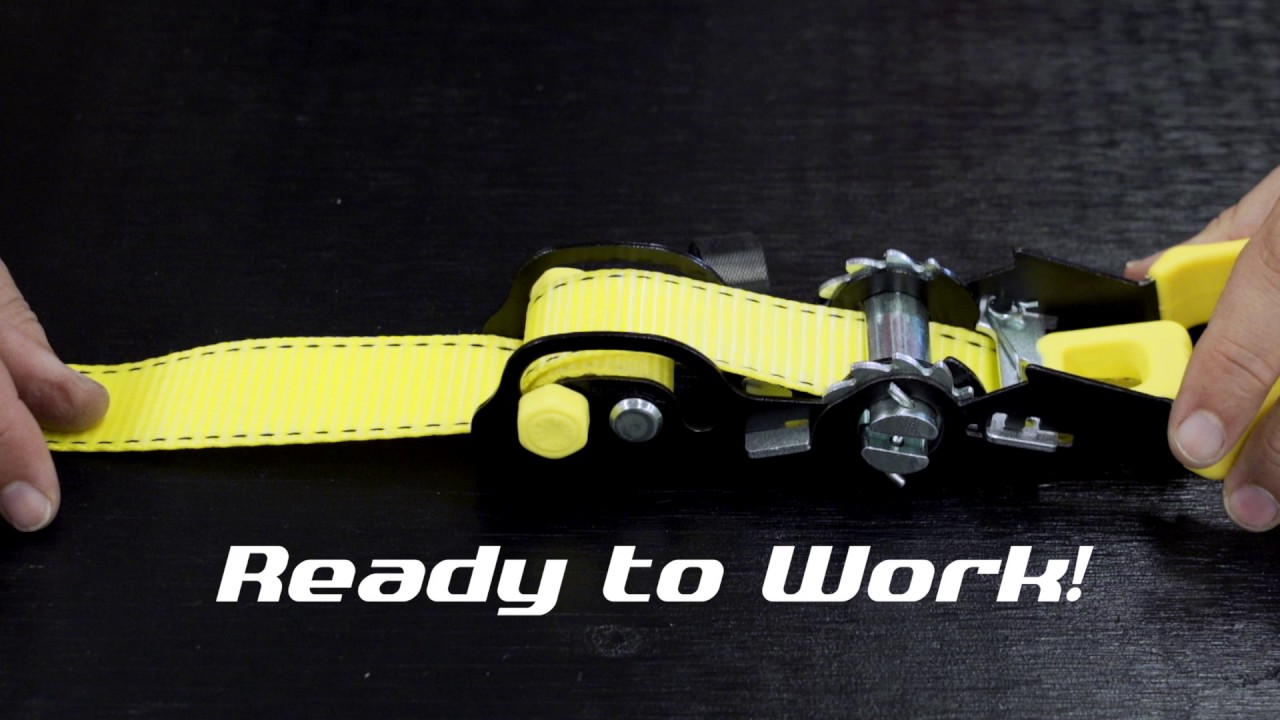 ERICKSON | How-To's | Tie Downs | Using the Sliding Handle Ratchet Strap