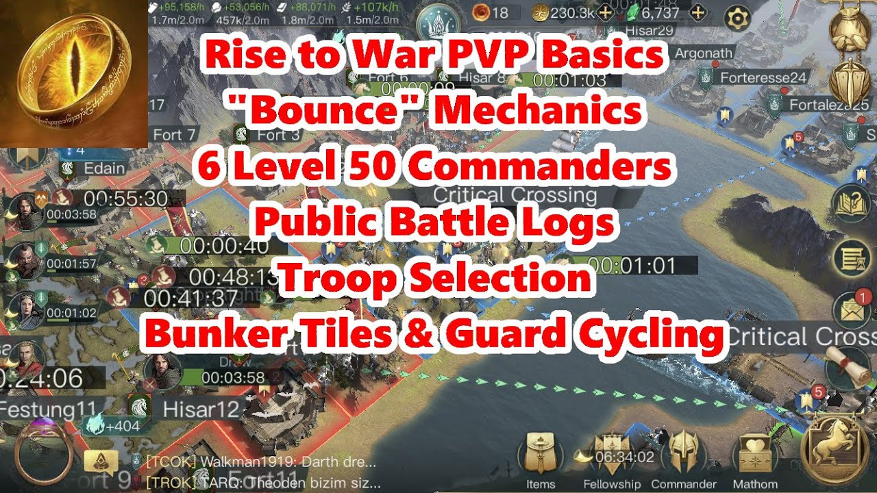 LOTR: Rise to War - PVP Basics