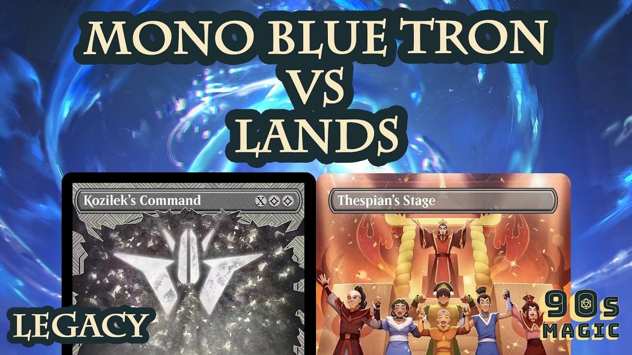 Mono Blue Tron против Lands | MTG Legacy