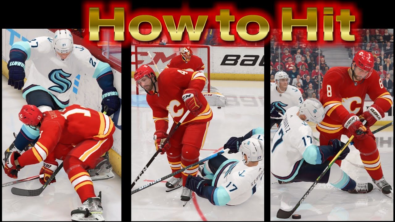 NHL 22 how to hit