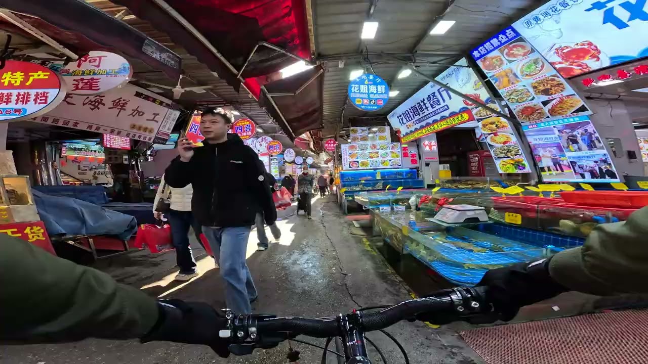 Niadto kog merkado kay magluto kog paklay bisaya ug initlogang kamatis #xiamen #cityrider