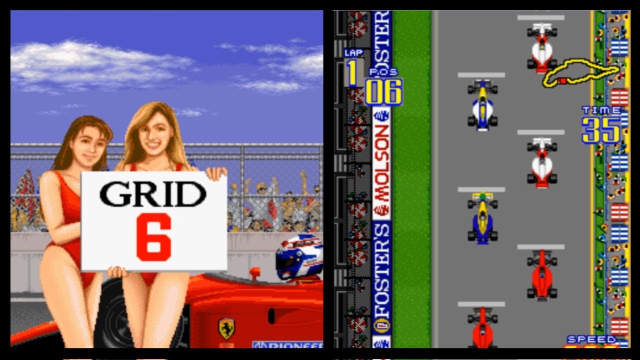 F1 Grand Prix - Arcade Complete Playthrough #106【Longplays Land】