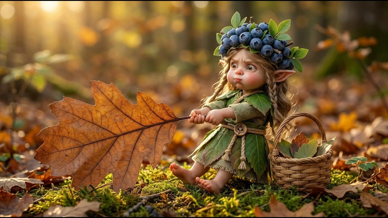 A Cozy Day in the Forest Spirits Village 🍄 Tiny Gnomes at Work | Relaxing Celtic Music