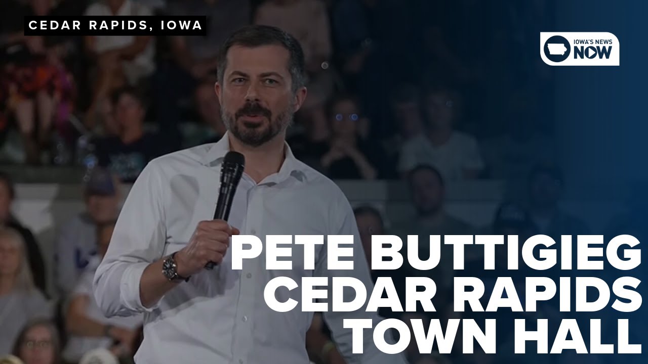 Pete Buttigieg holds town hall in Cedar Rapids