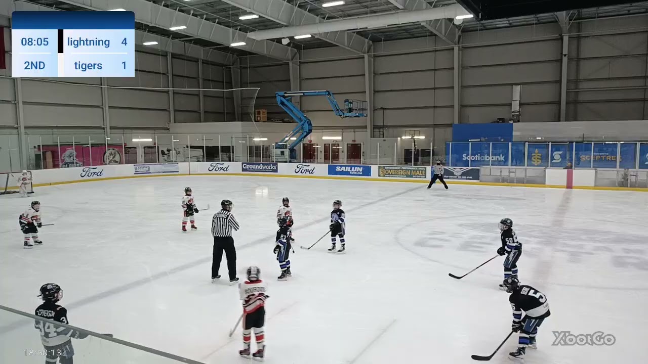 2nd period vs West Mall Lightning on Feb. 20th