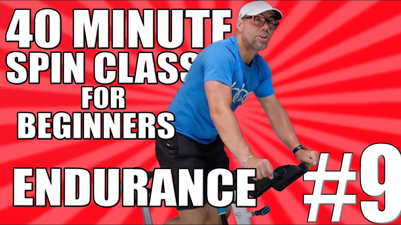 Day 9 // 40 Minute SPIN CLASS at Home // Endurance Intervals
