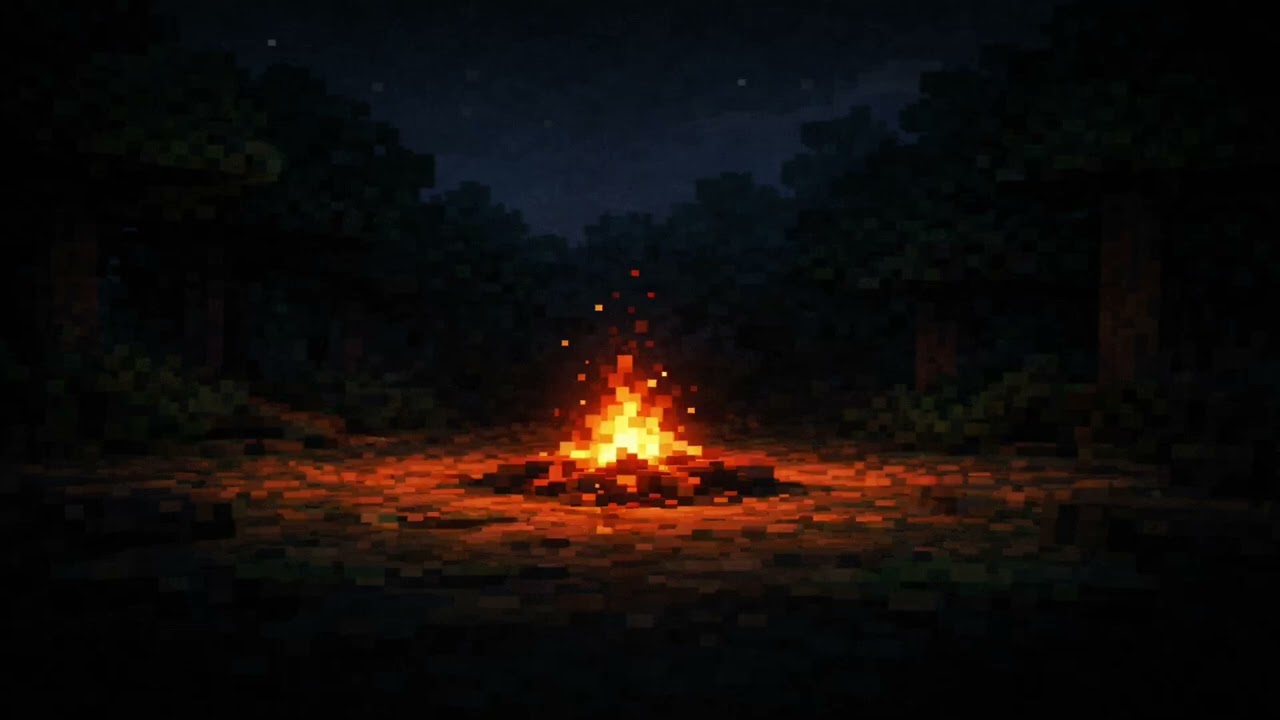 Crackling Campfire