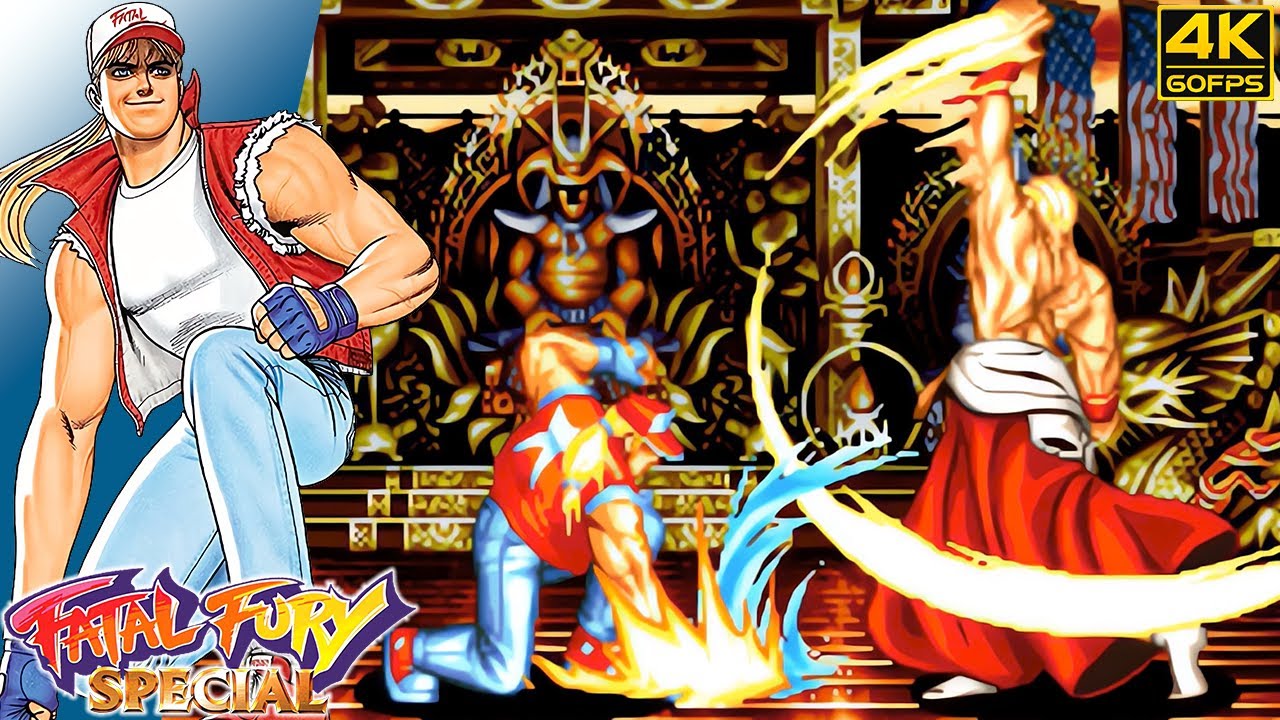 Fatal Fury Special - Terry (Arcade / 1993) 4K 60FPS