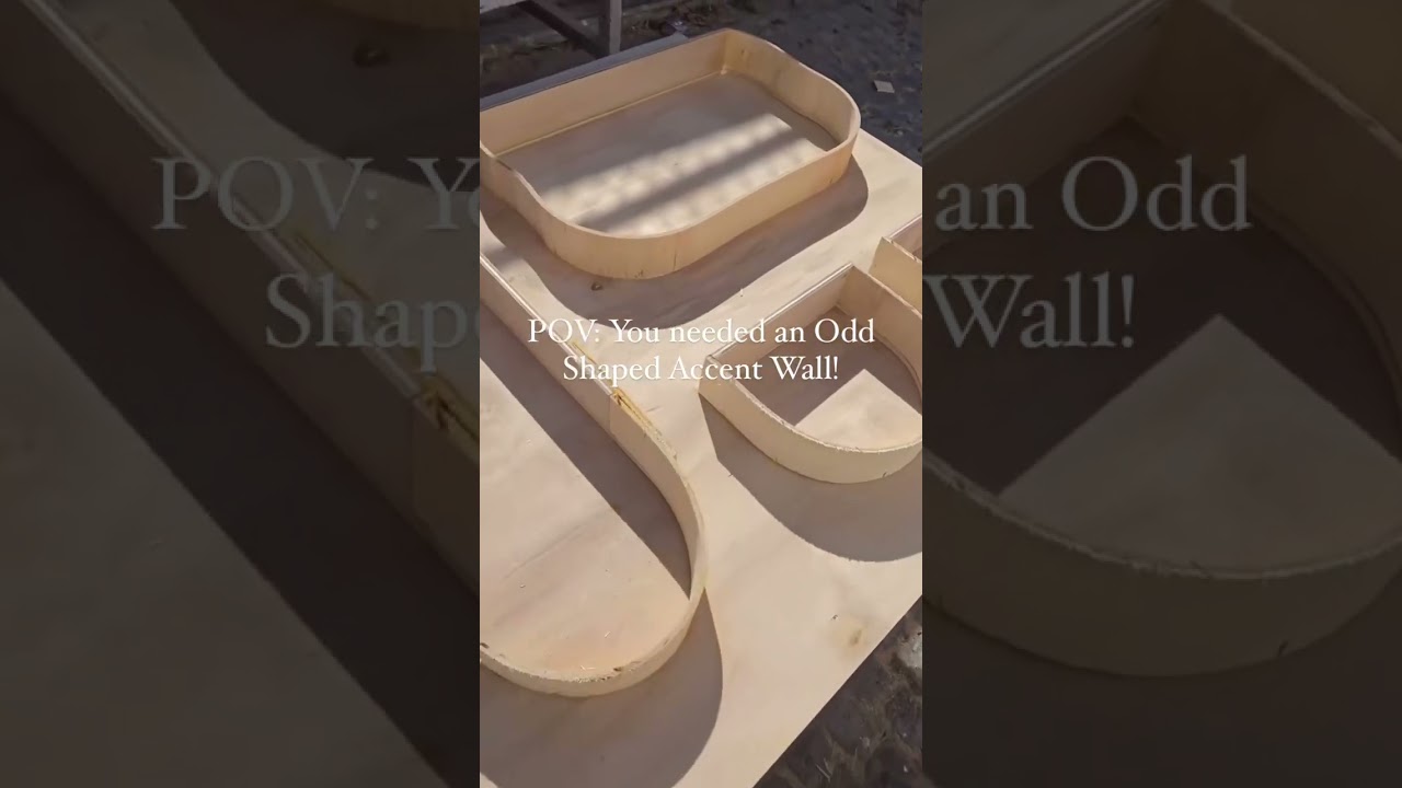 Easy methods to create curved shaped wood 