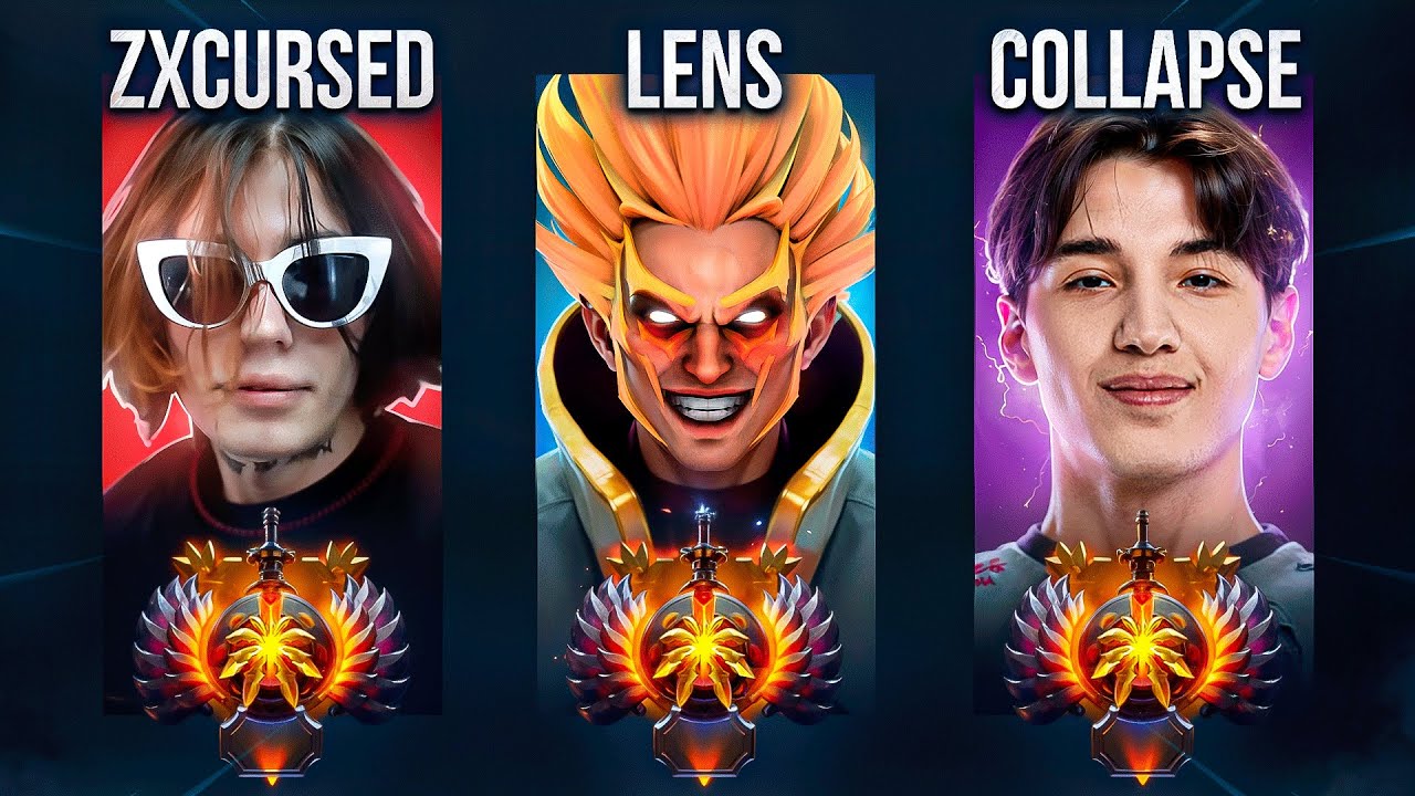 LENS, ZXCURSED и COLLAPSE ПОКАЗАЛИ СКИЛЛ В ПАБЛИКЕ
