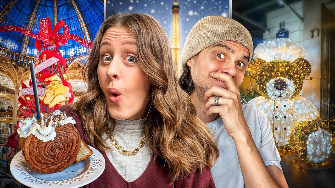 Une journée 100% NOËL À PARIS 🎄✨ (j’ai tout testé 🤣)