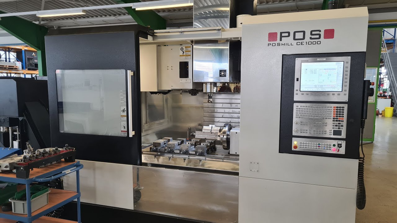 POSMill CE 1000 + 4.Axe Bearbeitungszentrum (2017)