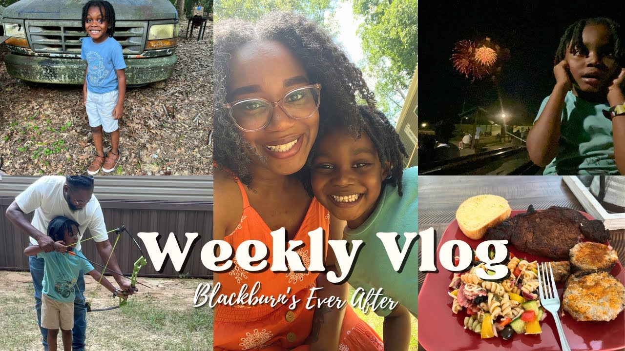 Weekly Vlog: 4th of July Fun | Ayden's Truck Plans | Guys' Day Out @ Bass Pro Shop #familyvlog #fyp