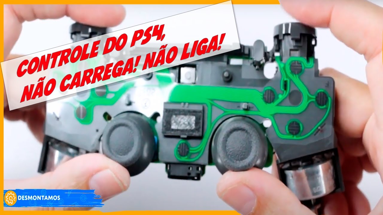 COMO ABRIR O CONTROLE DO PS4 | controle do ps4 não carrega!