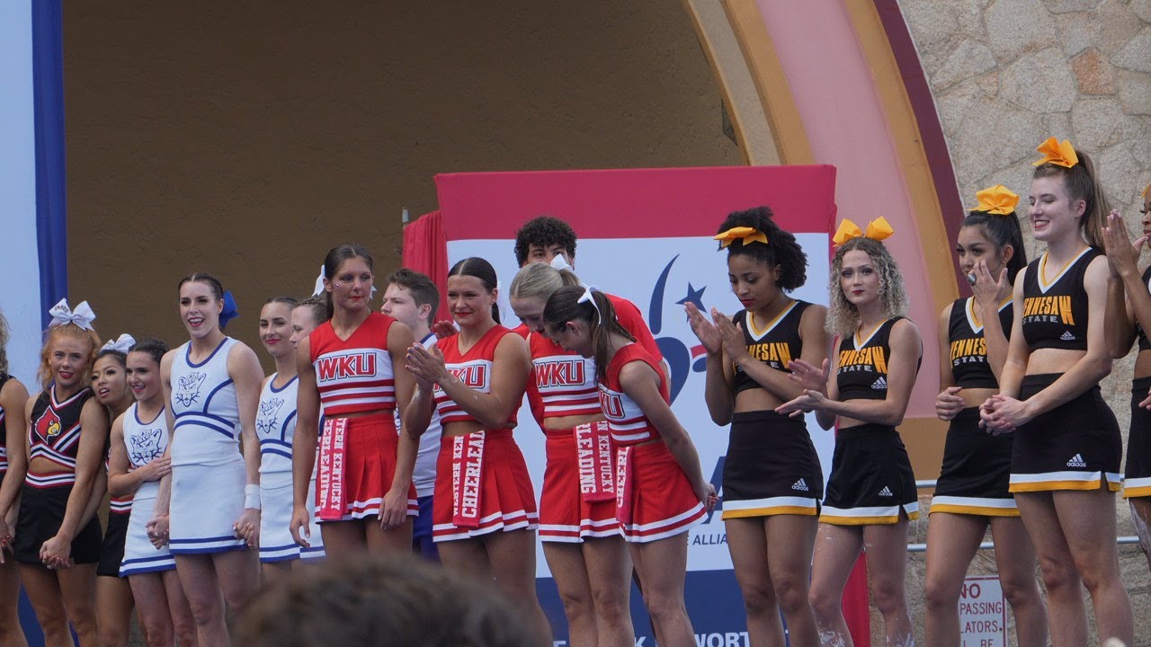 NCA Cheer National Stunt Team Champions WKU