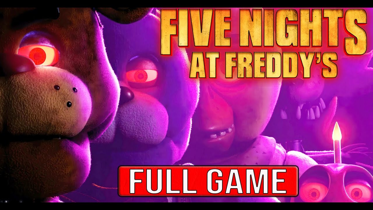 FIVE NIGHTS AT FREDDY'S Full Gameplay Walkthrough Nights 1-7 & 20/20/20/20 Mode FNAF 1 Full Game