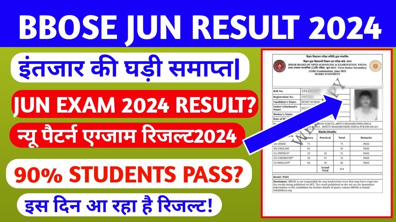 BBOSE JUN RESULT 2024🔥🔥- 10TH 12TH RESULT BREAKING NEWS TODAY|| BBOSE LATEST NEWS TODAY